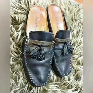 Cole Haan Square Toed Mules Size 9